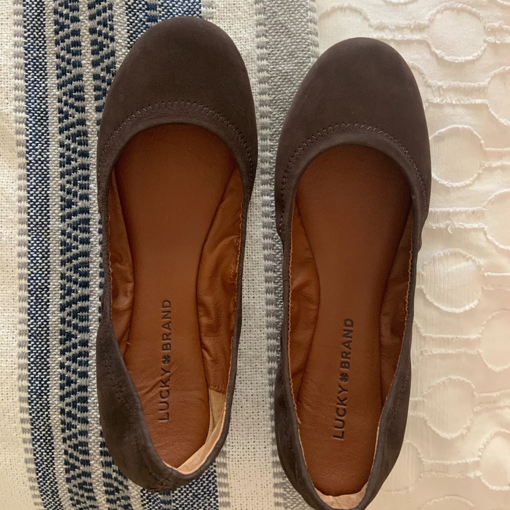 Lucky Brand baby-doll shoes